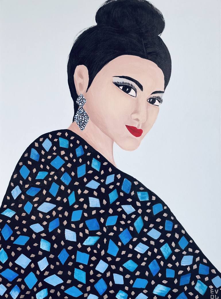 Print of Art Deco Women Paintings by Olga Yevtukhova