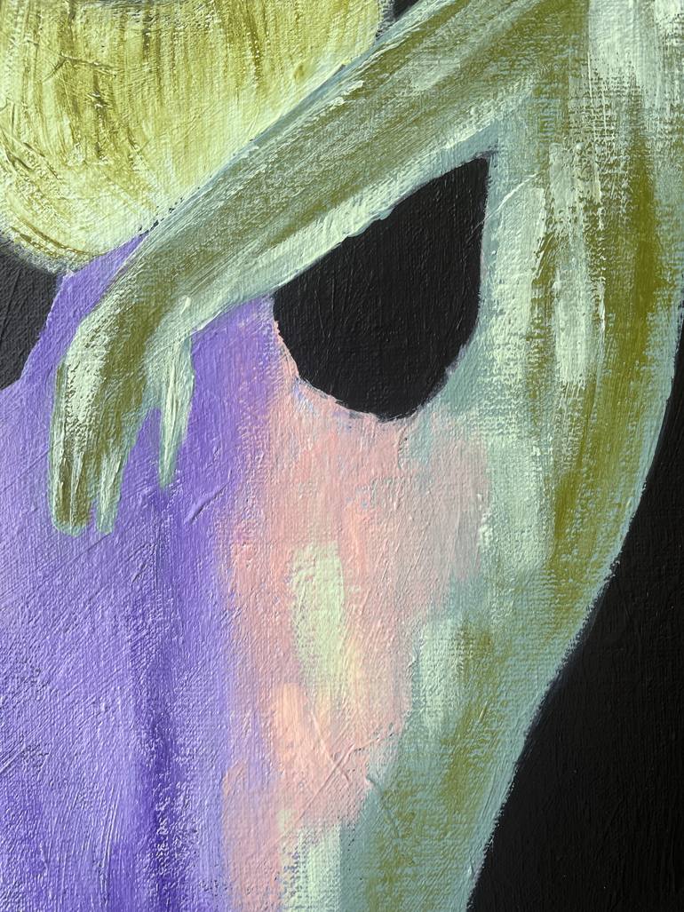 Original Abstract Women Painting by Olga Yevtukhova