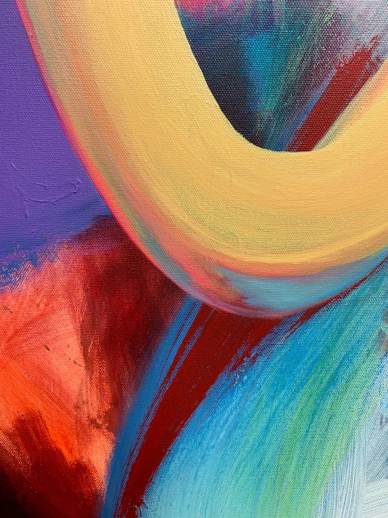 Original Abstract Expressionism Abstract Painting by Kim Powell