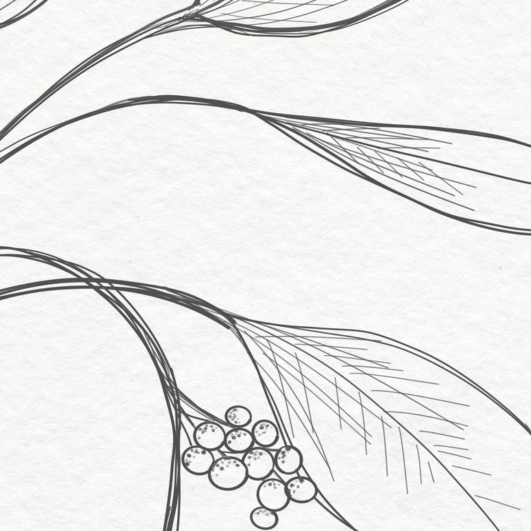 Original Contemporary Nature Drawing by Jennifer Lorton