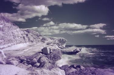 Original Abstract Expressionism Beach Photography by Waldemar Trebacki