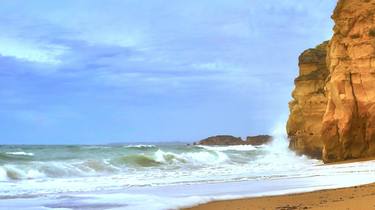 Original Abstract Beach Photography by Waldemar Trebacki