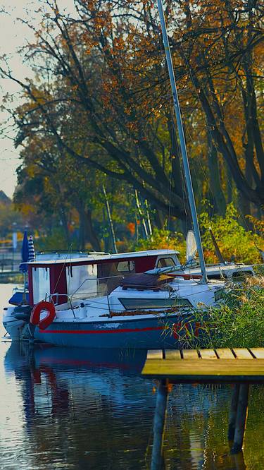 Original Abstract Boat Photography by Waldemar Trebacki
