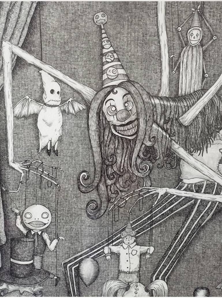 Original Illustration Fantasy Drawing by Liam Joubert