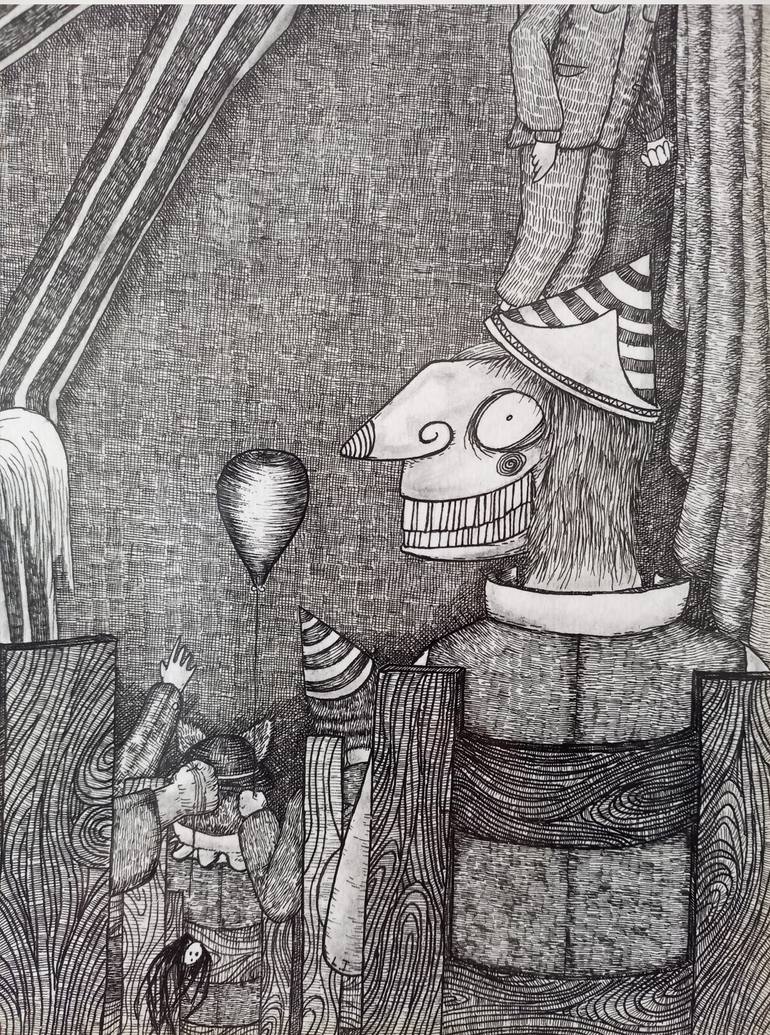 Original Illustration Fantasy Drawing by Liam Joubert