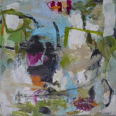 Original Abstract Expressionism Abstract Paintings by Deborah Stigmann