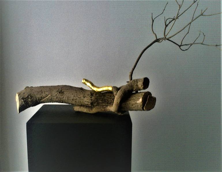 Original Conceptual Nature Sculpture by Joerg Bollin