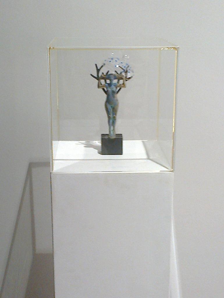 Original Abstract Performing Arts Sculpture by Joerg Bollin