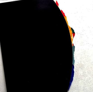 Original Abstract Collage by Joerg Bollin