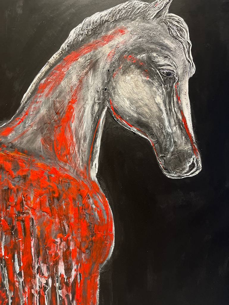 Original Modernism Animal Painting by Carolee Stumpf