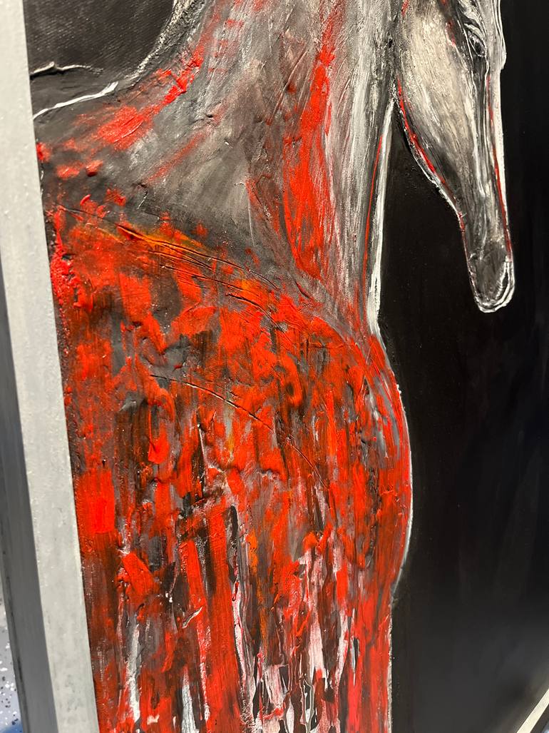 Original Modernism Animal Painting by Carolee Stumpf
