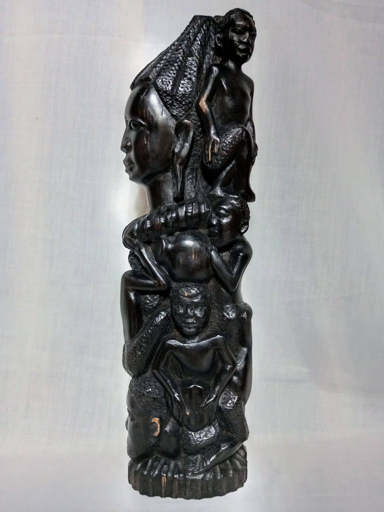 Original Contemporary Love Sculpture by Aeidy Kassimba