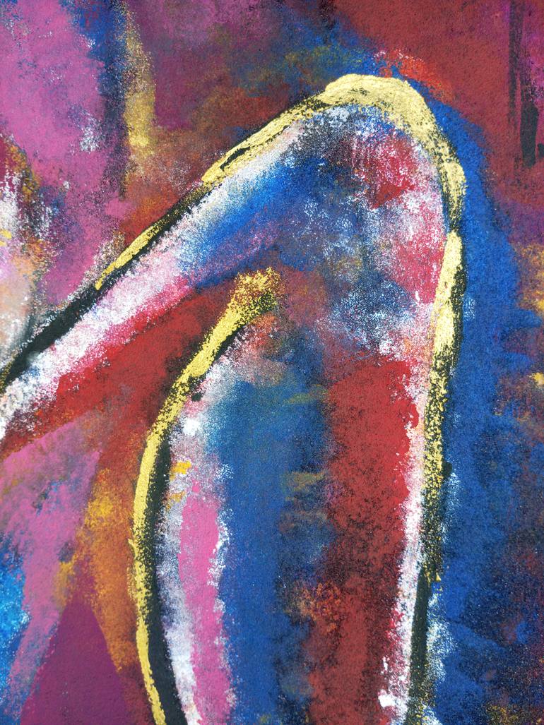 Original Contemporary Abstract Painting by Aeidy Kassimba