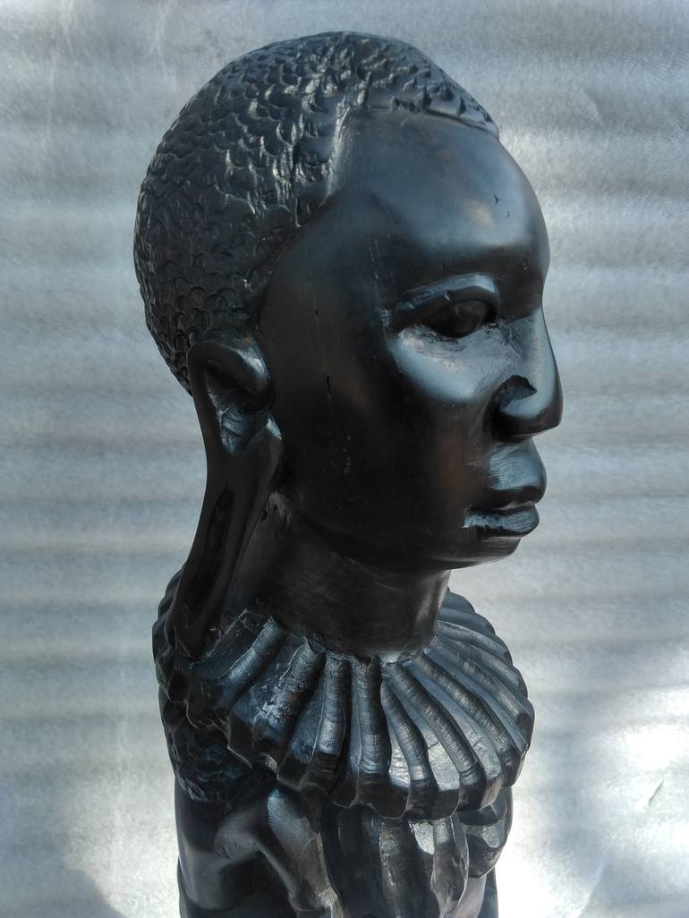 Original 3d Sculpture Women Sculpture by Aeidy Kassimba