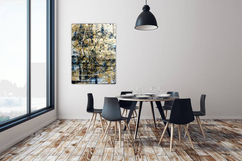 Original Abstract Expressionism Abstract Painting by Aeidy Kassimba