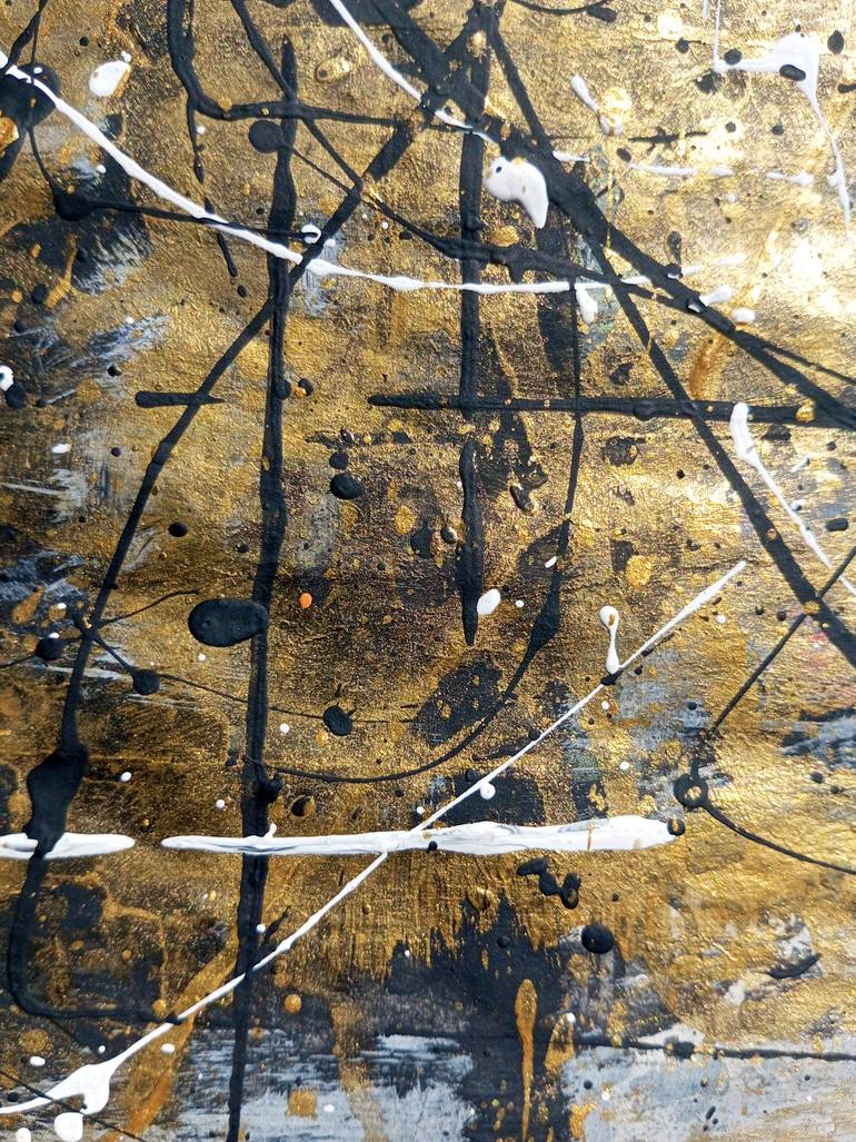 Original Abstract Expressionism Abstract Painting by Aeidy Kassimba