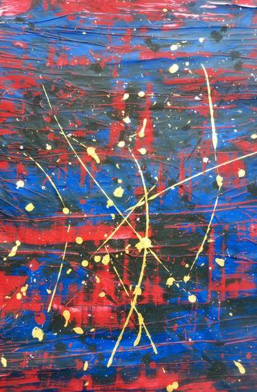 Print of Abstract Expressionism Abstract Paintings by Aeidy Kassimba