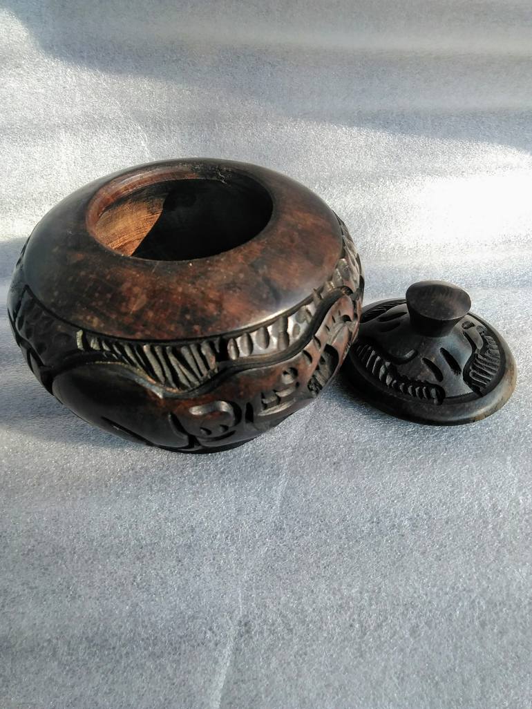 Original Abstract Animal Sculpture by Aeidy Kassimba