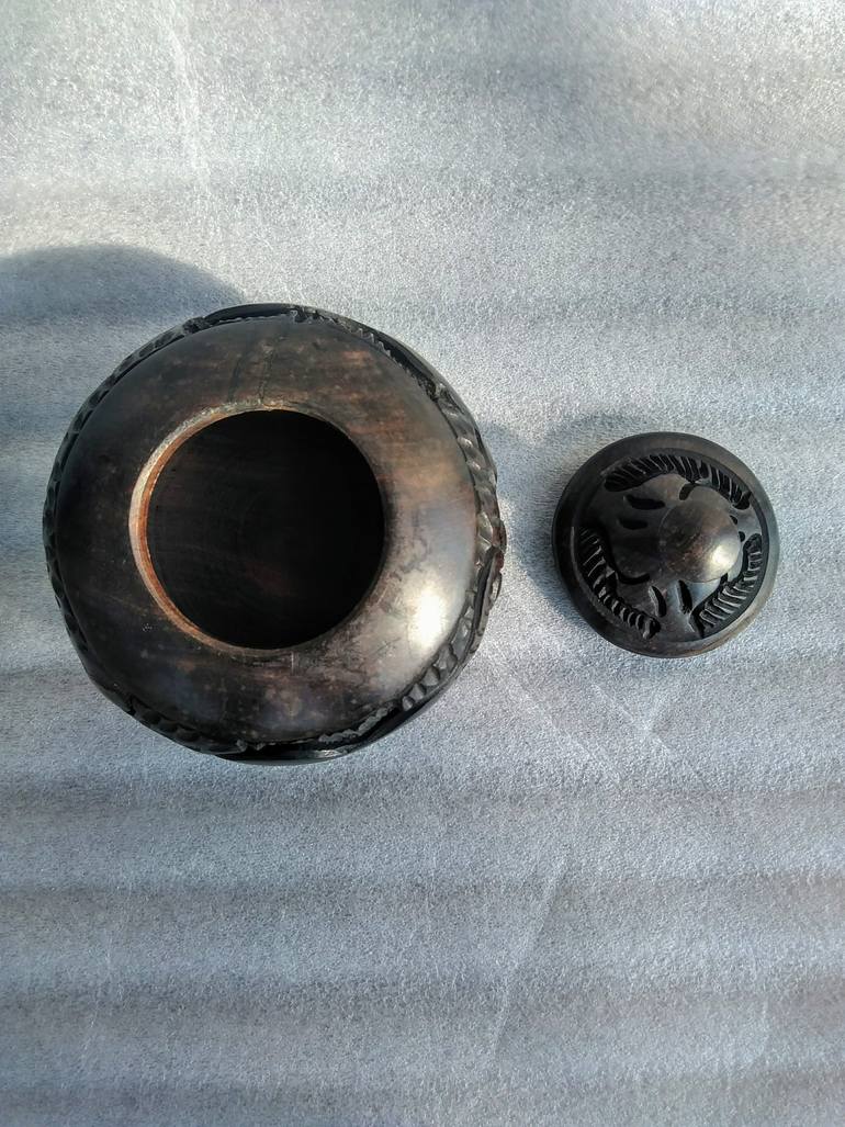 Original Abstract Animal Sculpture by Aeidy Kassimba