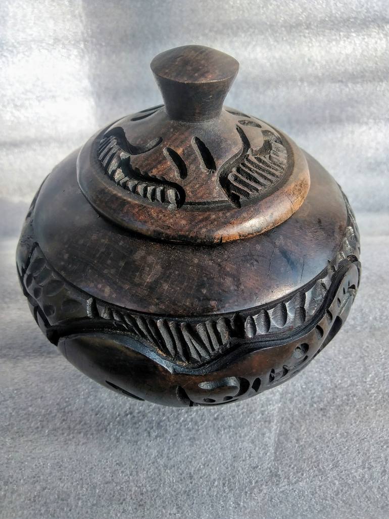 Original Abstract Animal Sculpture by Aeidy Kassimba