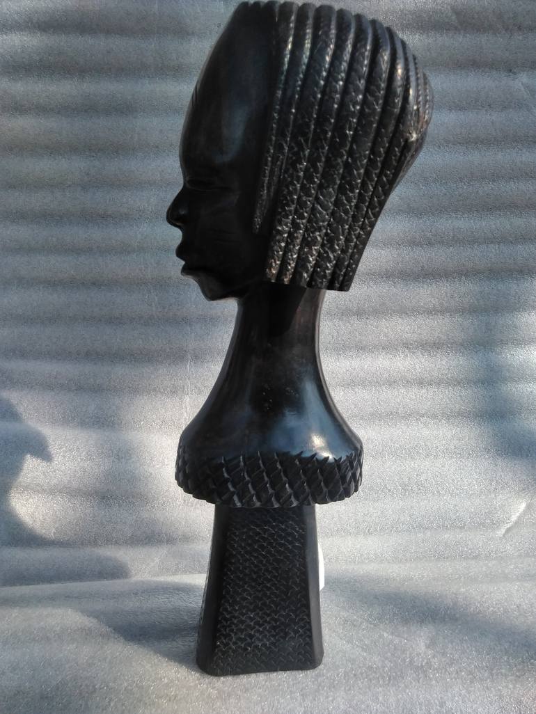 Original 3d Sculpture Women Sculpture by Aeidy Kassimba