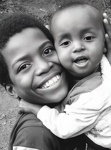 Original Black & White Family Photography by Aeidy Kassimba