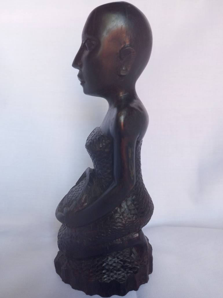 Original 3d Sculpture Women Sculpture by Aeidy Kassimba