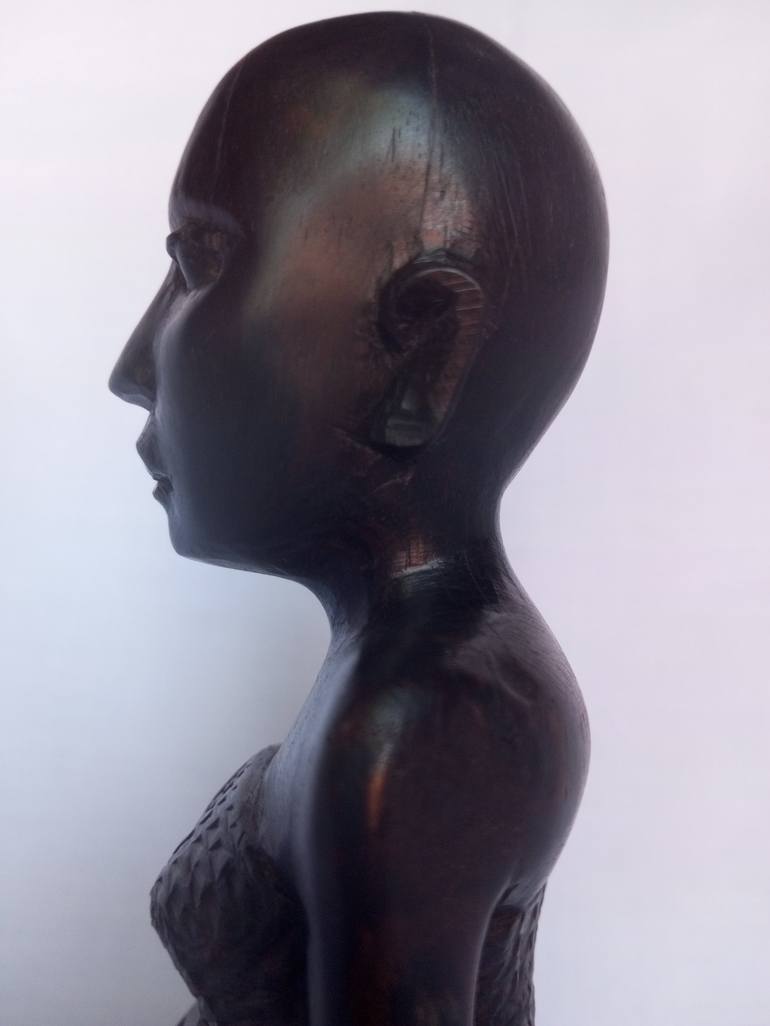 Original 3d Sculpture Women Sculpture by Aeidy Kassimba