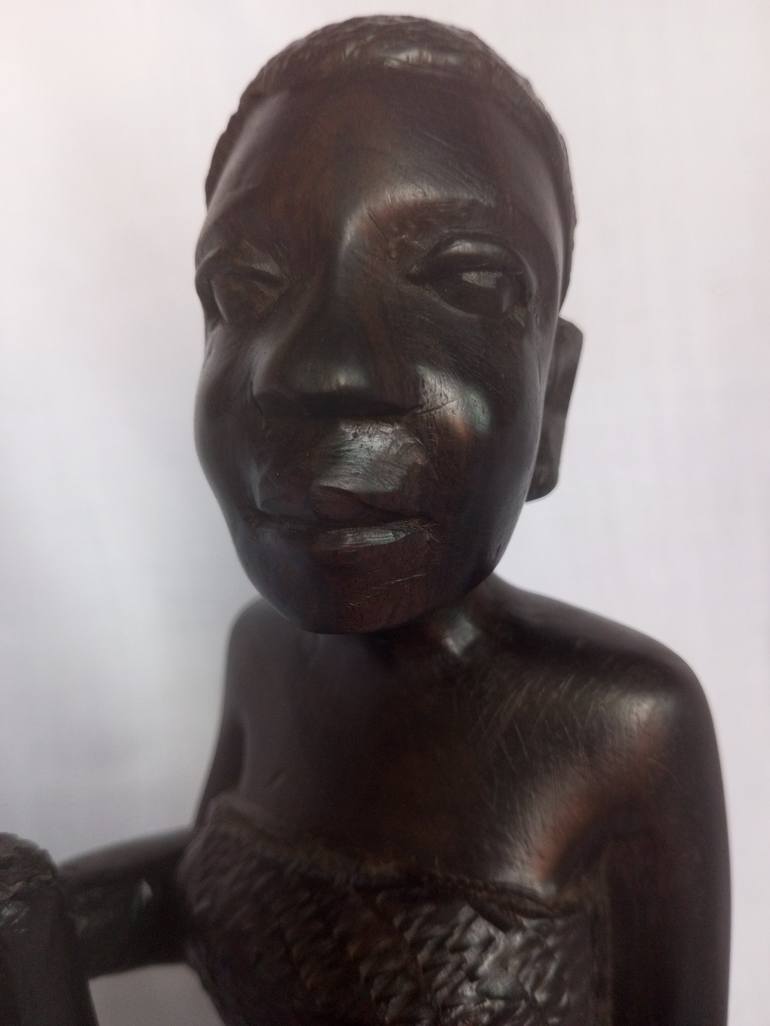 Original 3d Sculpture Culture Sculpture by Aeidy Kassimba