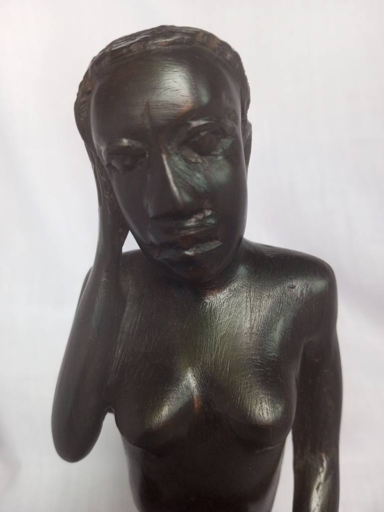 Original Abstract Love Sculpture by Aeidy Kassimba