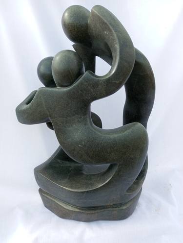 Original Love Sculpture by Aeidy Kassimba