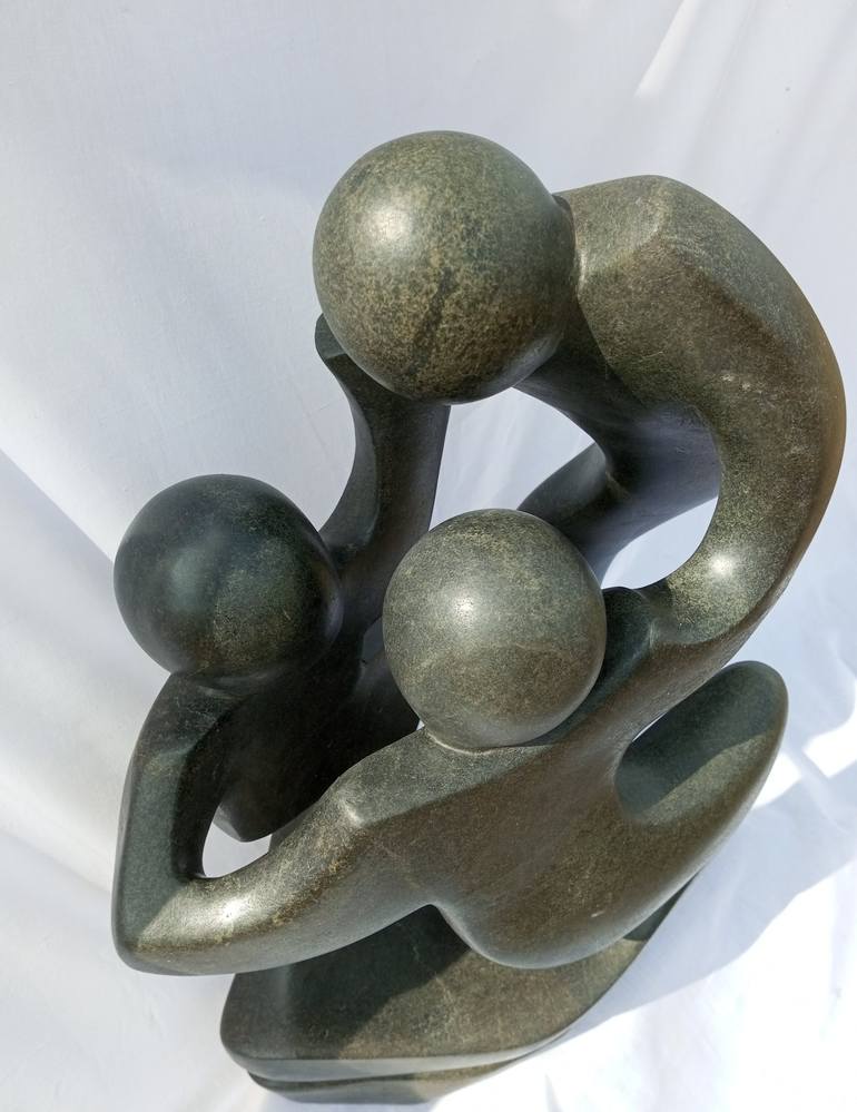 Original 3d Sculpture Love Sculpture by Aeidy Kassimba