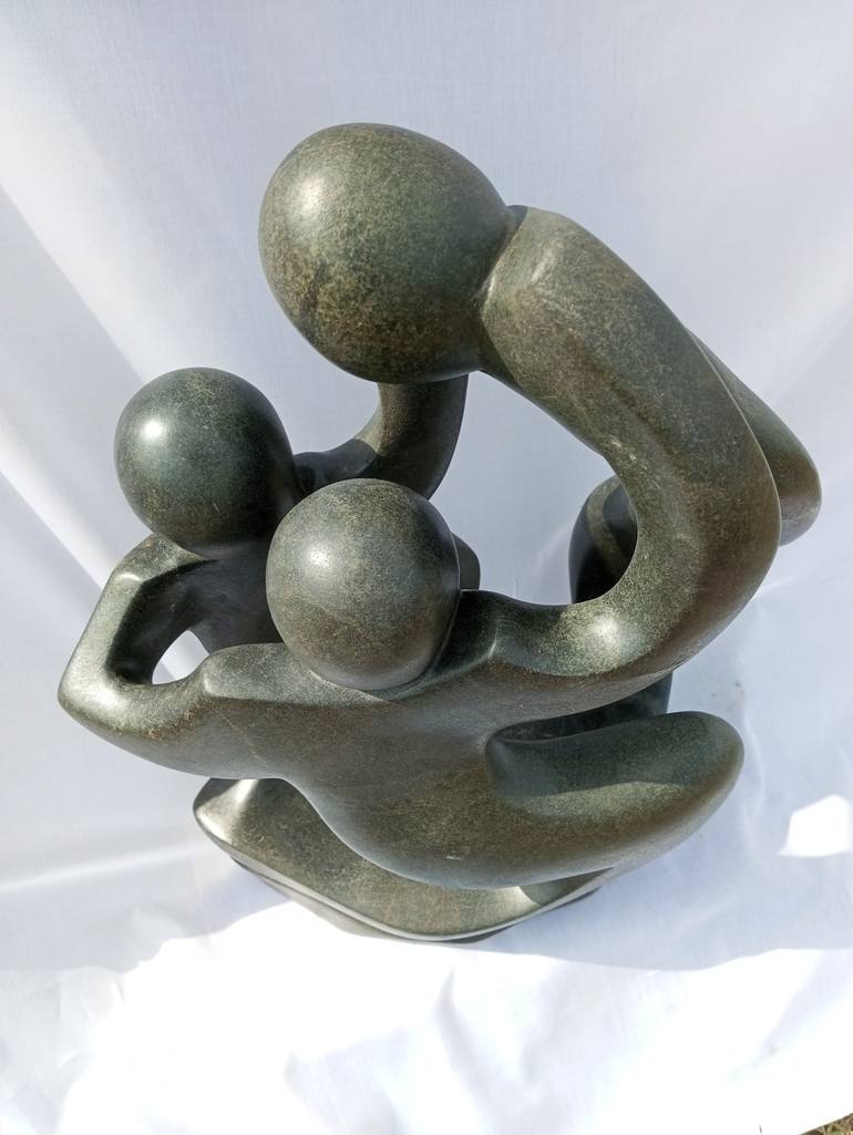 Original 3d Sculpture Love Sculpture by Aeidy Kassimba