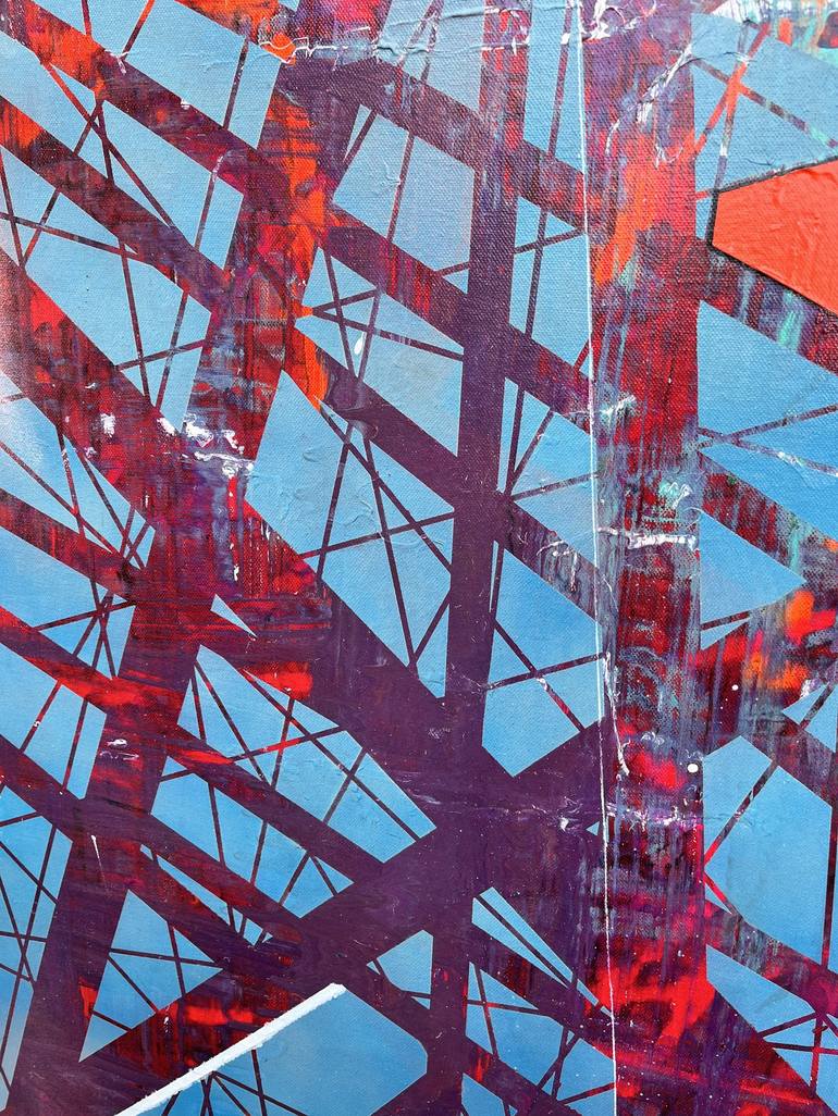 Original Contemporary Abstract Painting by Dene Hakner