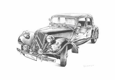 Print of Figurative Car Drawings by Rafal Kulik
