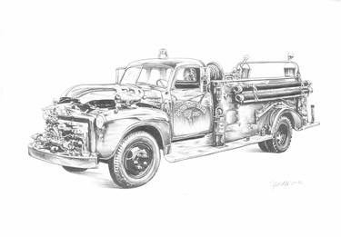 Print of Car Drawings by Rafal Kulik