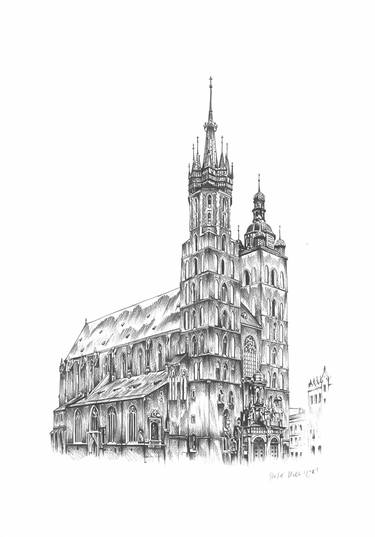 Original Architecture Drawings by Rafal Kulik