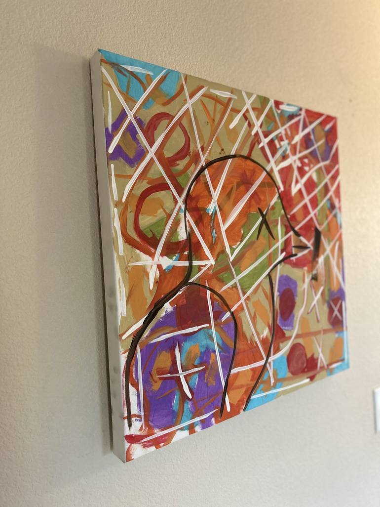 Original Modern Abstract Painting by Kristopher James  Bess