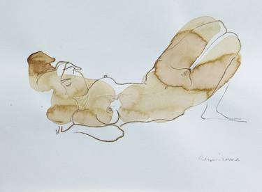 Print of Nude Drawings by Serhiy Reznichenko