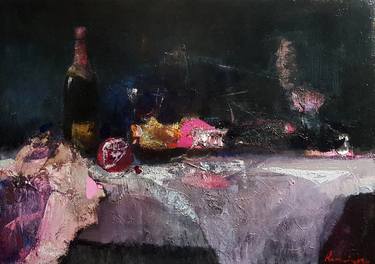 Original Expressionism Still Life Paintings by Serhiy Reznichenko