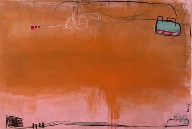 Original Abstract Expressionism Abstract Paintings by Barbara D Angelo Månsson