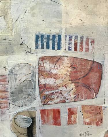 Original Abstract Collage by Gail Parker