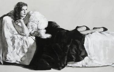 Original Realism Nude Paintings by Charles Malinsky