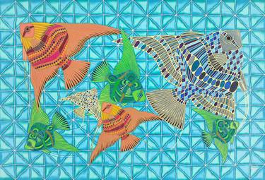 Original Fish Paintings by Tereza Ordyan