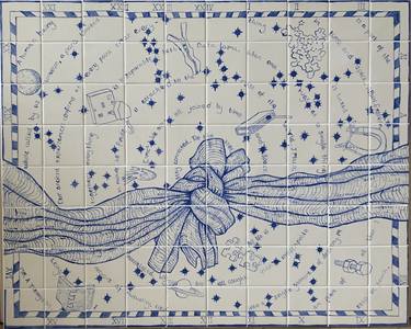 Original Contemporary Science/Technology Painting by Hannah Scott