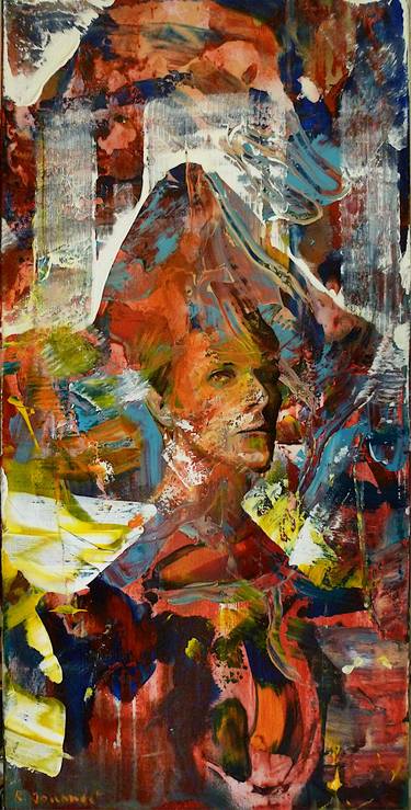 Original Expressionism Pop Culture/Celebrity Painting by Rémi Jouandet