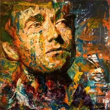 Original Expressionism Pop Culture/Celebrity Painting by Rémi Jouandet