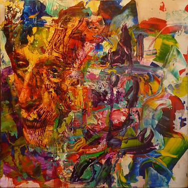 Print of Abstract Expressionism Celebrity Paintings by Rémi Jouandet