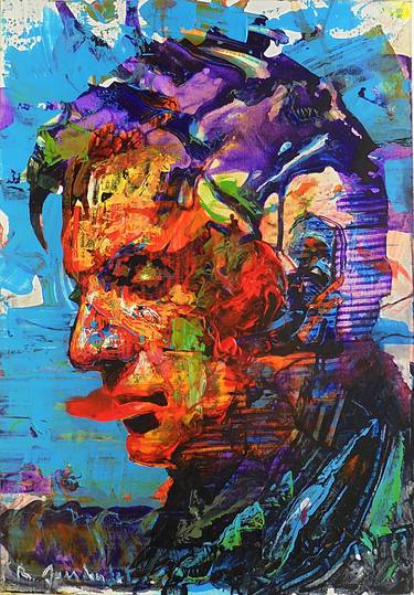 Print of Expressionism Celebrity Paintings by Rémi Jouandet