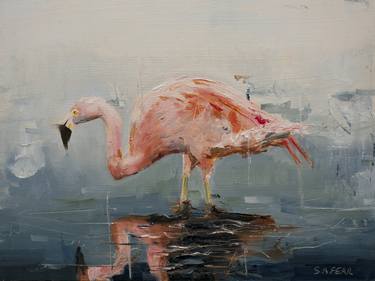 Original Abstract Expressionism Animal Paintings by Sean Fear